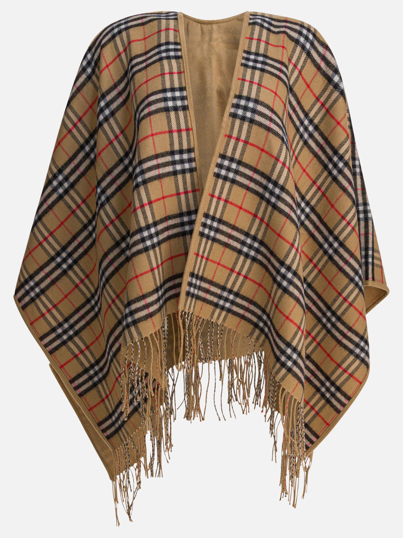Capes Check  Beige - Burberry Women | PDP | VIETTI Online Store | Zoom-Modal_2
