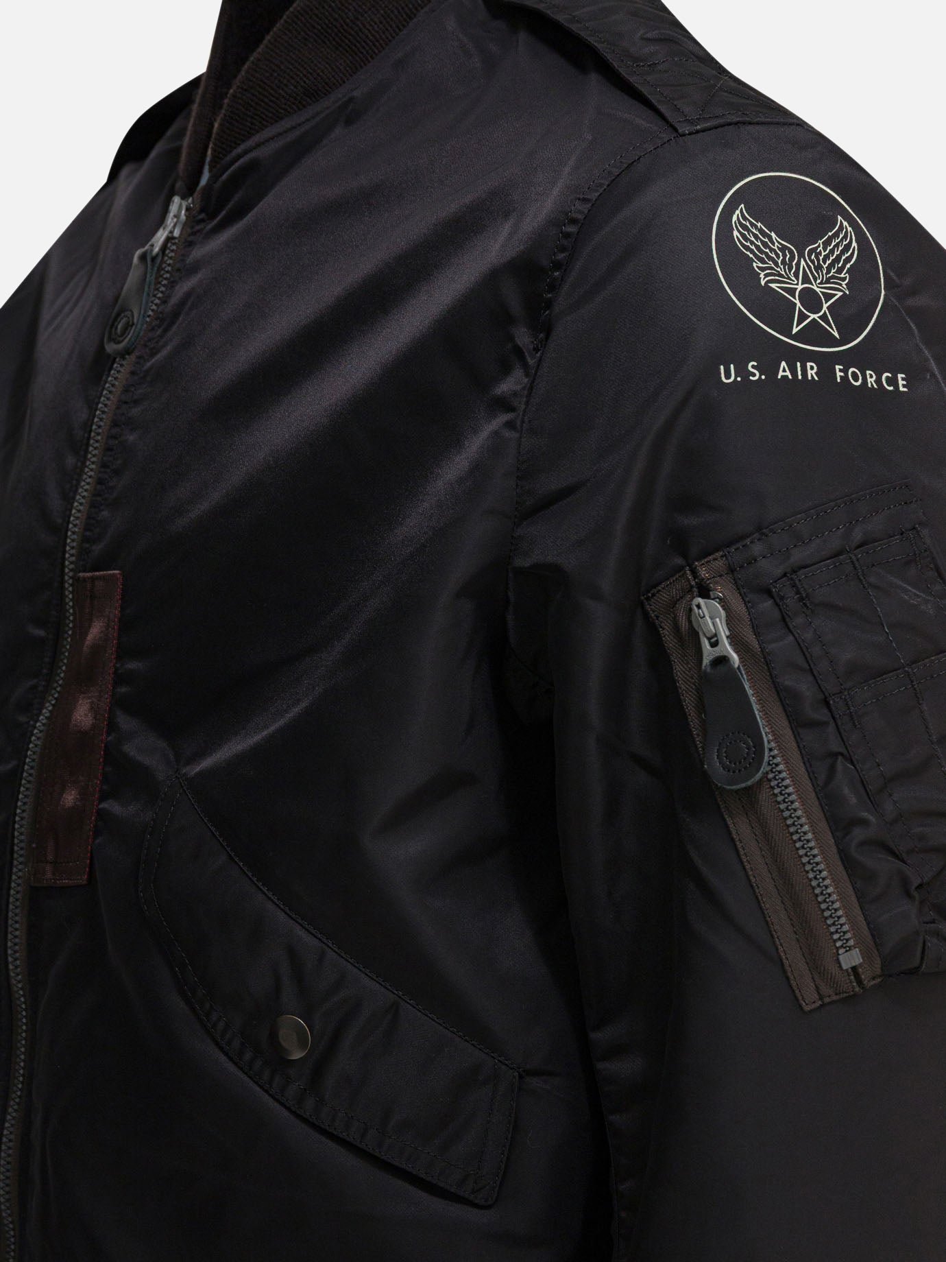 Bomber jackets Solid colour  Black - Buzz Rickson's Men | PDP | VIETTI Online Store | thumbnail_3