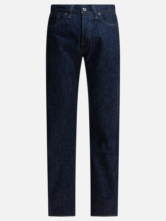 Straight-leg jeans Solid colour  Blue - Buzz Rickson's Men | PLP | VIETTI Online Store 
