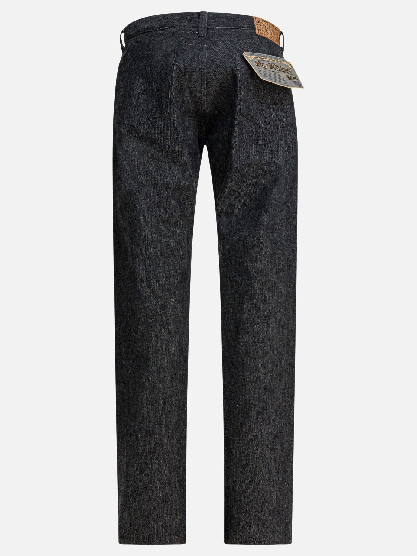 Straight-leg jeans Solid colour  Black - Buzz Rickson's Men | PDP | VIETTI Online Store | Zoom-Modal_2
