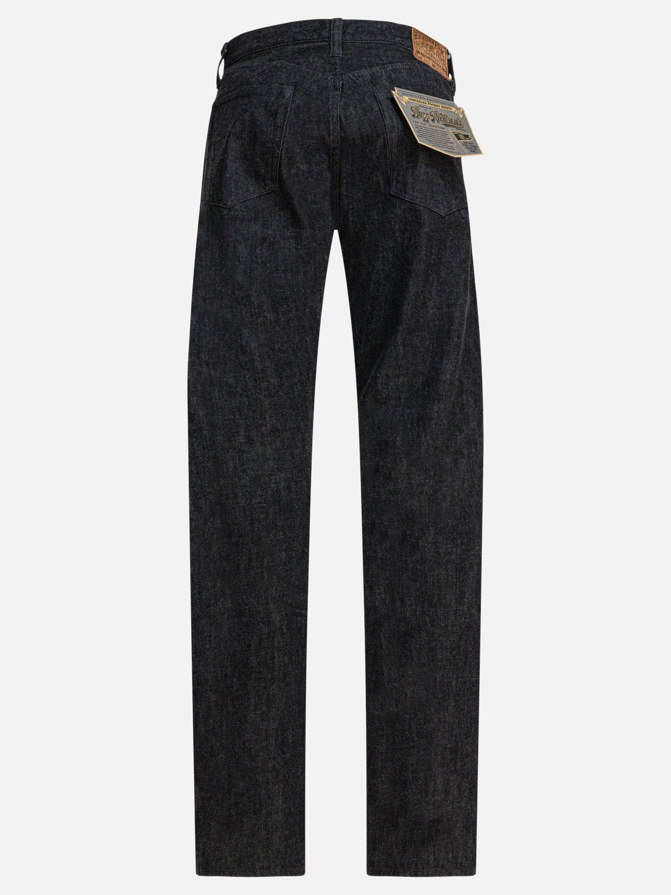 Straight-leg jeans Solid colour  Black - Buzz Rickson's Men | PDP | VIETTI Online Store | Zoom-Modal_2
