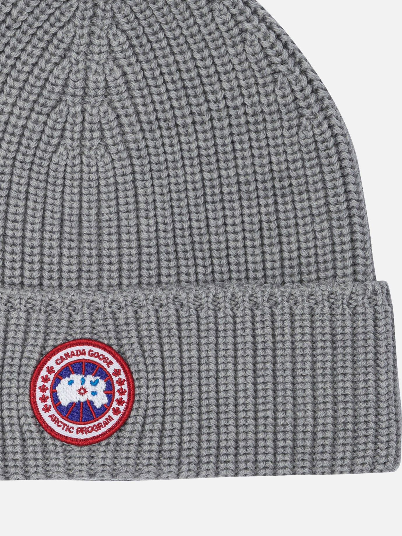 Beanies 100% wool  Grey - Canada Goose Men | PDP | VIETTI Online Store | thumbnail_3