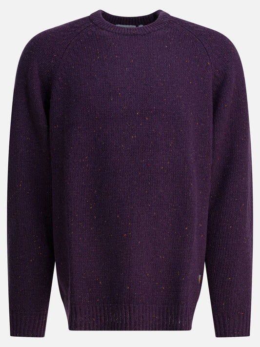 Crewneck sweaters Solid colour  Purple - Carhartt WIP Men | PLP | VIETTI Online Store 
