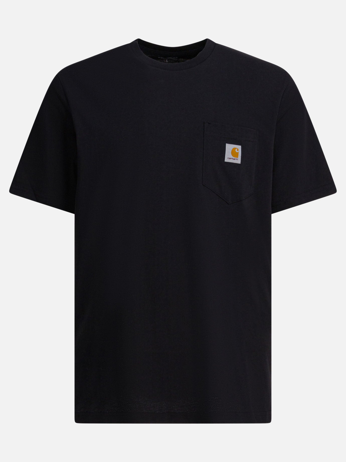 Crewneck t-shirts Logo  Black - Carhartt WIP Men | PDP | VIETTI Online Store | Zoom-Modal
