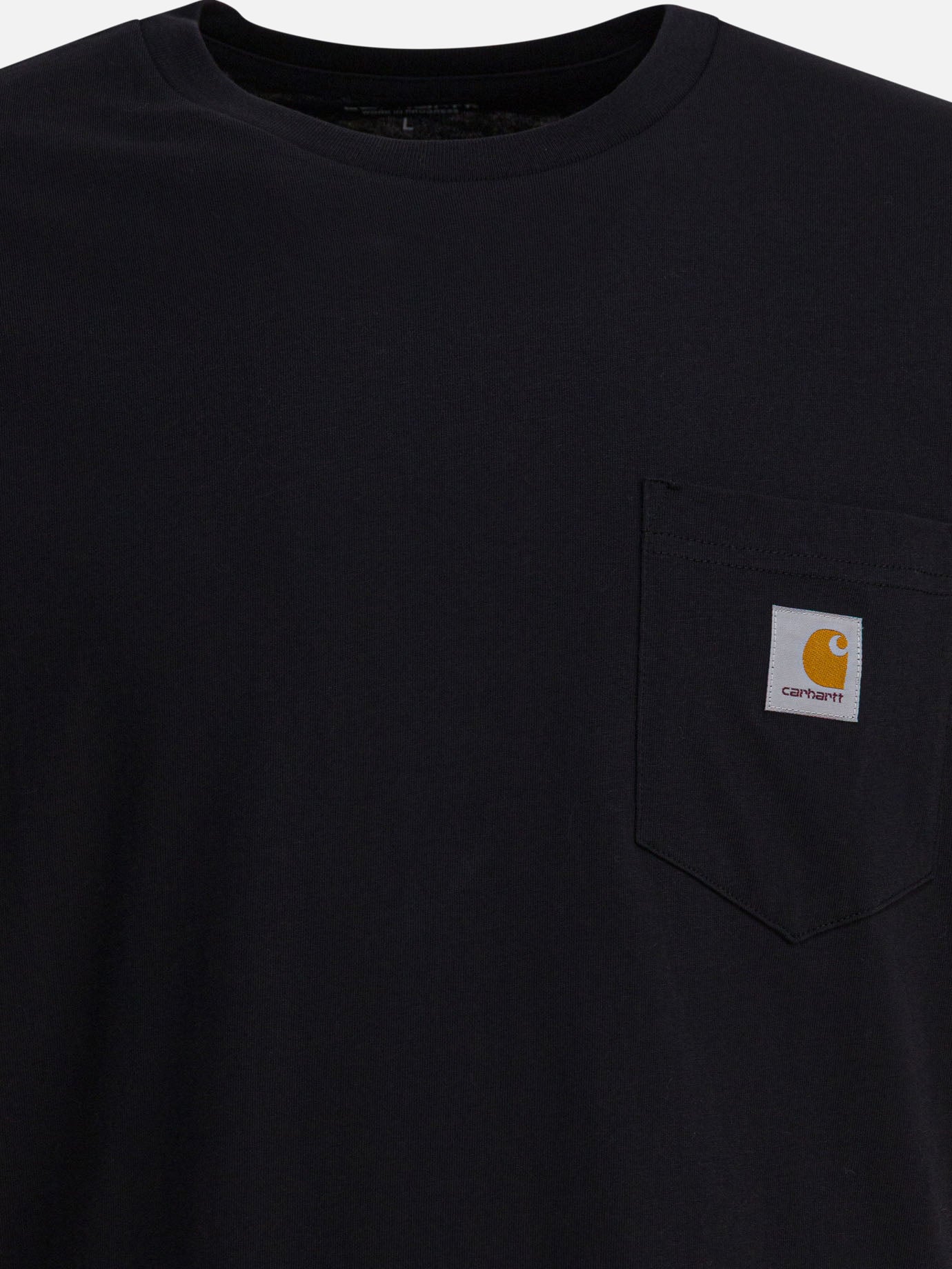 Crewneck t-shirts Logo  Black - Carhartt WIP Men | PDP | VIETTI Online Store | thumbnail_3