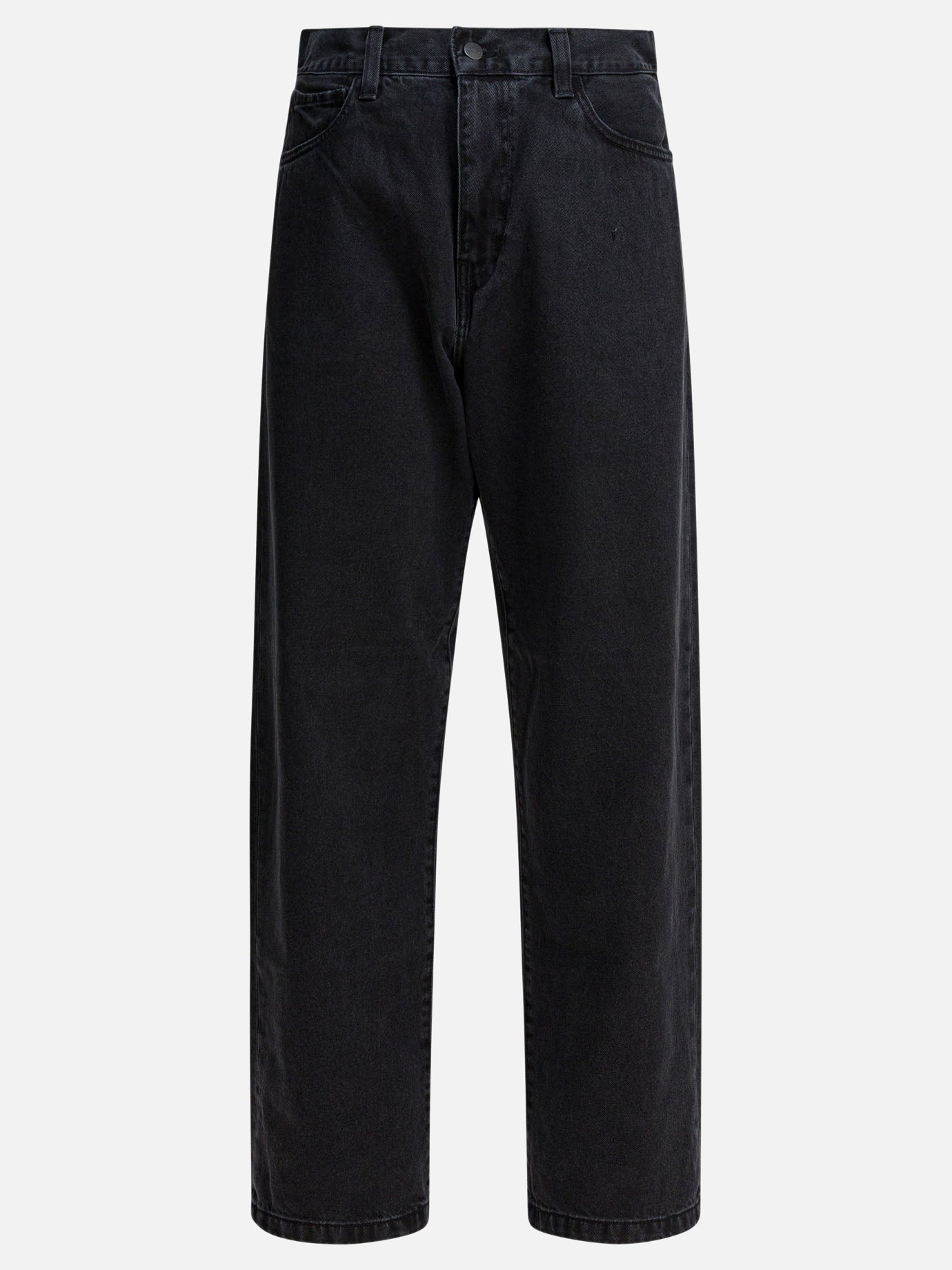 Straight-leg jeans Denim  Black - Carhartt WIP Men | PDP | VIETTI Online Store | thumbnail