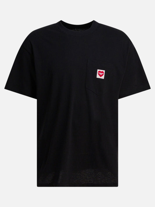 Crewneck t-shirts Solid colour  Black - Carhartt WIP Men | PLP | VIETTI Online Store 
