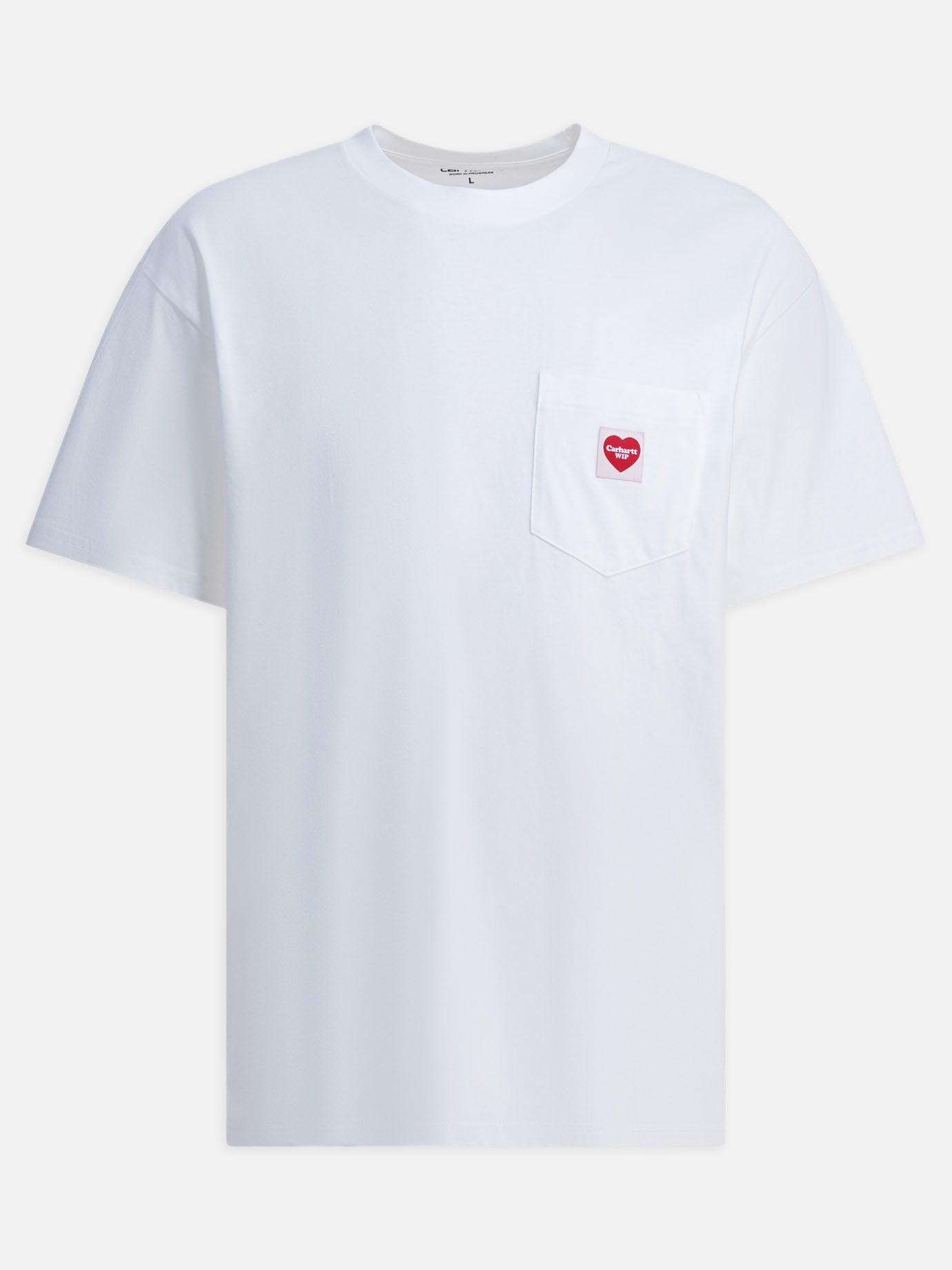Crewneck t-shirts Solid colour  White - Carhartt WIP Men | PDP | VIETTI Online Store | thumbnail
