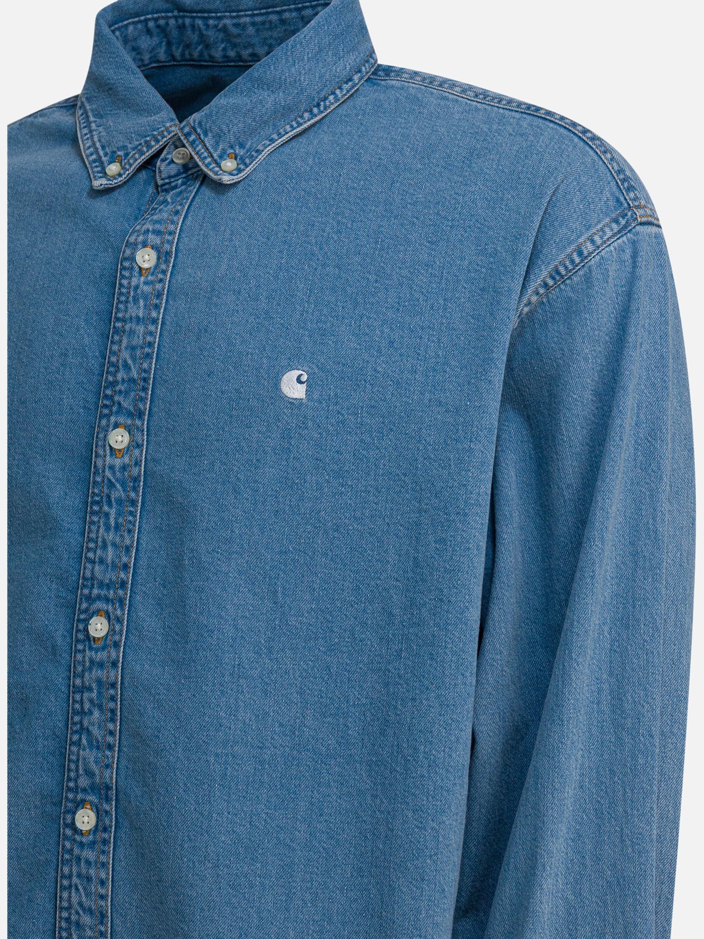 Casual shirts Denim  Blue - Carhartt WIP Men | PDP | VIETTI Online Store | Zoom-Modal_4
