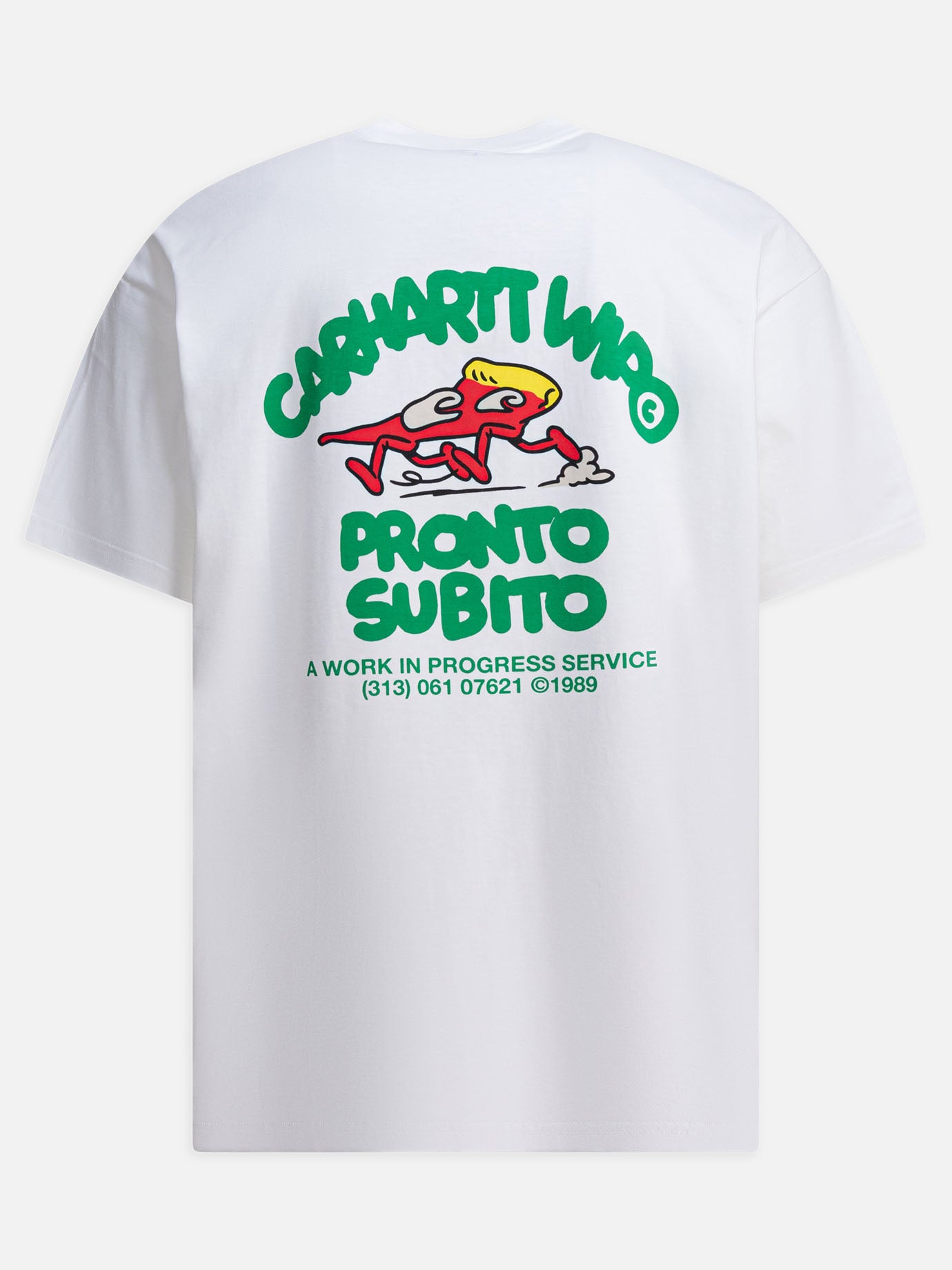 Crewneck t-shirts Print  White - Carhartt WIP Men | PDP | VIETTI Online Store | thumbnail_2