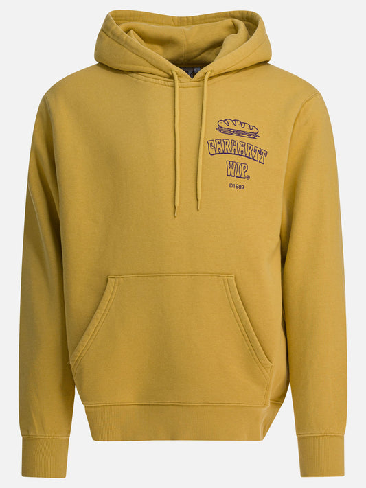 Hoodies Logo  Yellow - Carhartt WIP Men | PLP | VIETTI Online Store 
