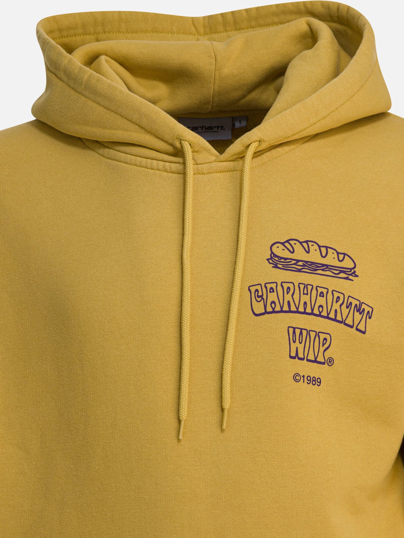 Hoodies Logo  Yellow - Carhartt WIP Men | PDP | VIETTI Online Store | thumbnail_3