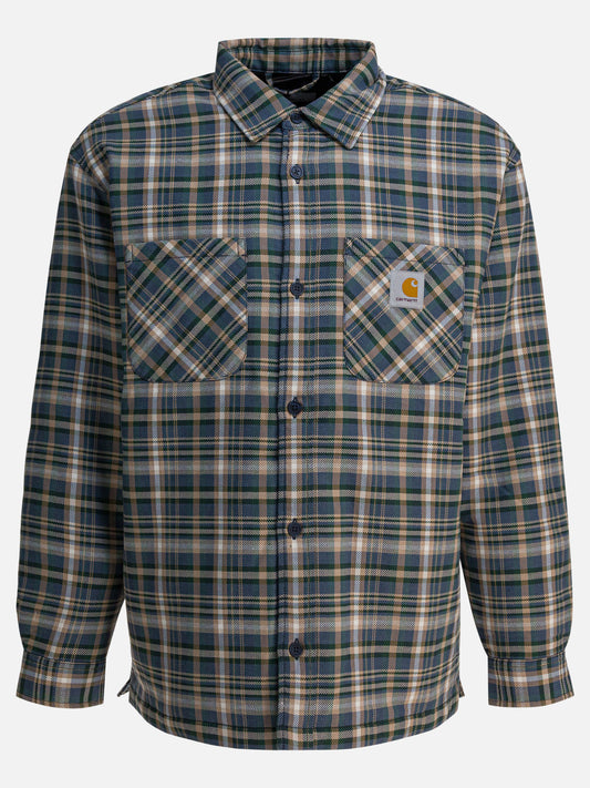 Overshirt jackets Check  Green - Carhartt WIP Men | PLP | VIETTI Online Store 
