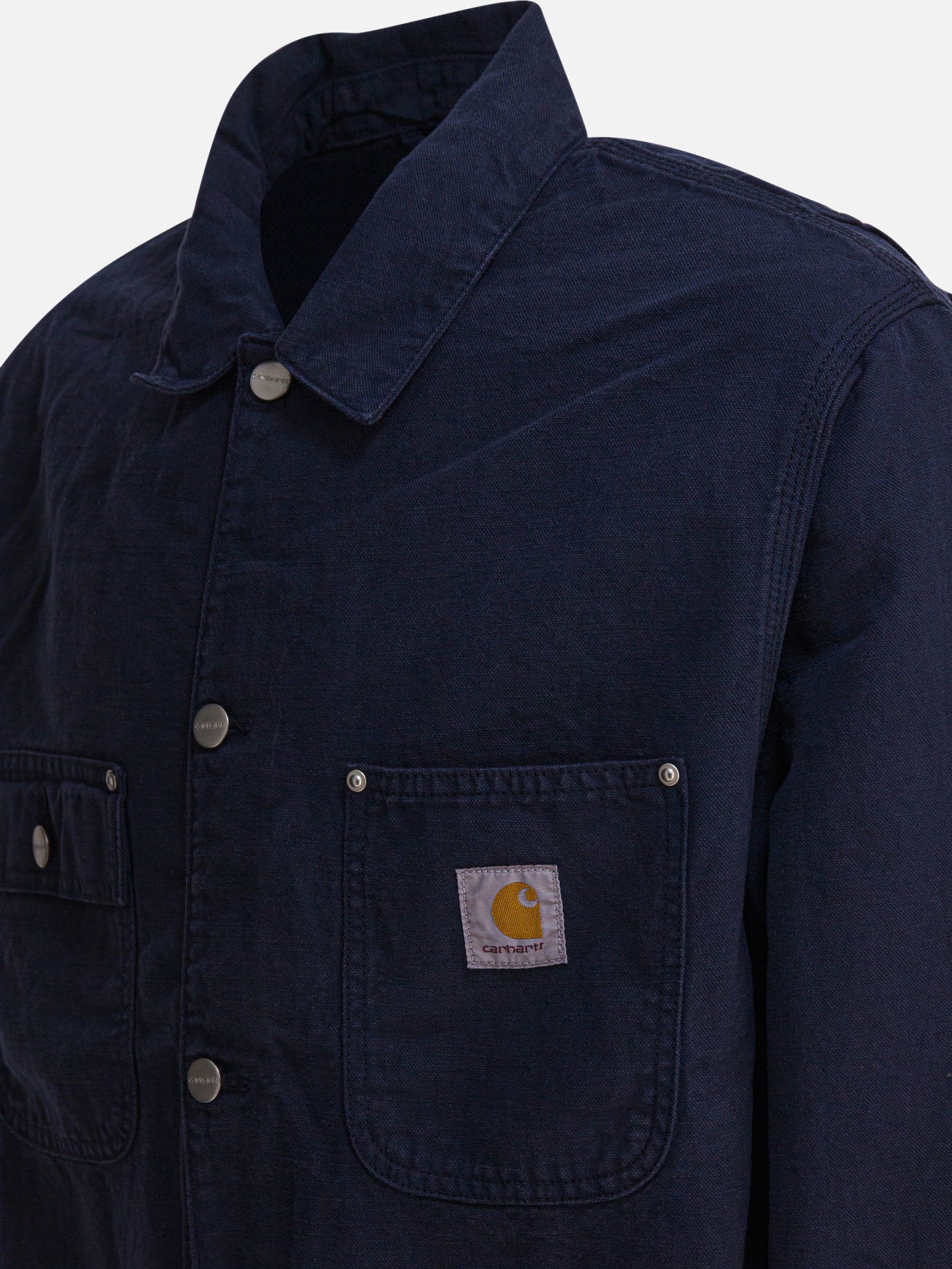 Overshirt jackets Solid colour  Blue - Carhartt WIP Men | PDP | VIETTI Online Store | thumbnail_4