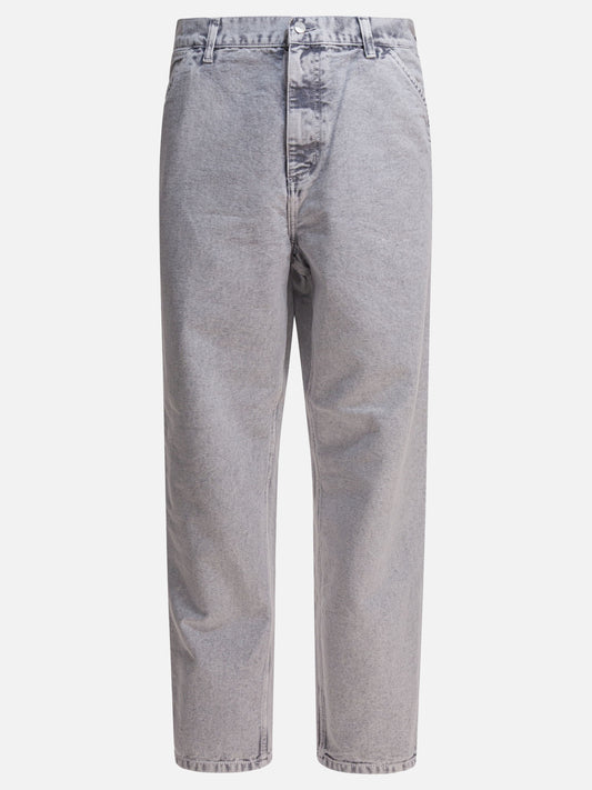 Work pants Solid colour  Light blue - Carhartt WIP Men | PLP | VIETTI Online Store 
