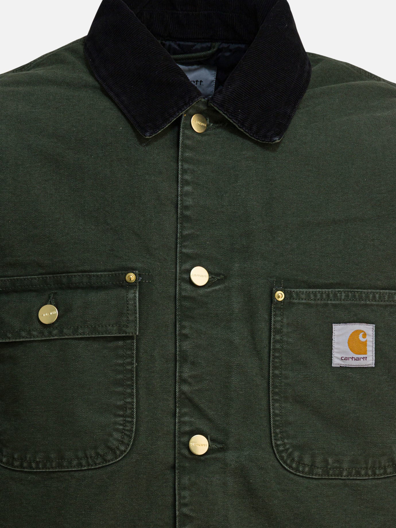Quilted & Utility Jackets Solid colour  Green - Carhartt WIP Men | PDP | VIETTI Online Store | thumbnail_3