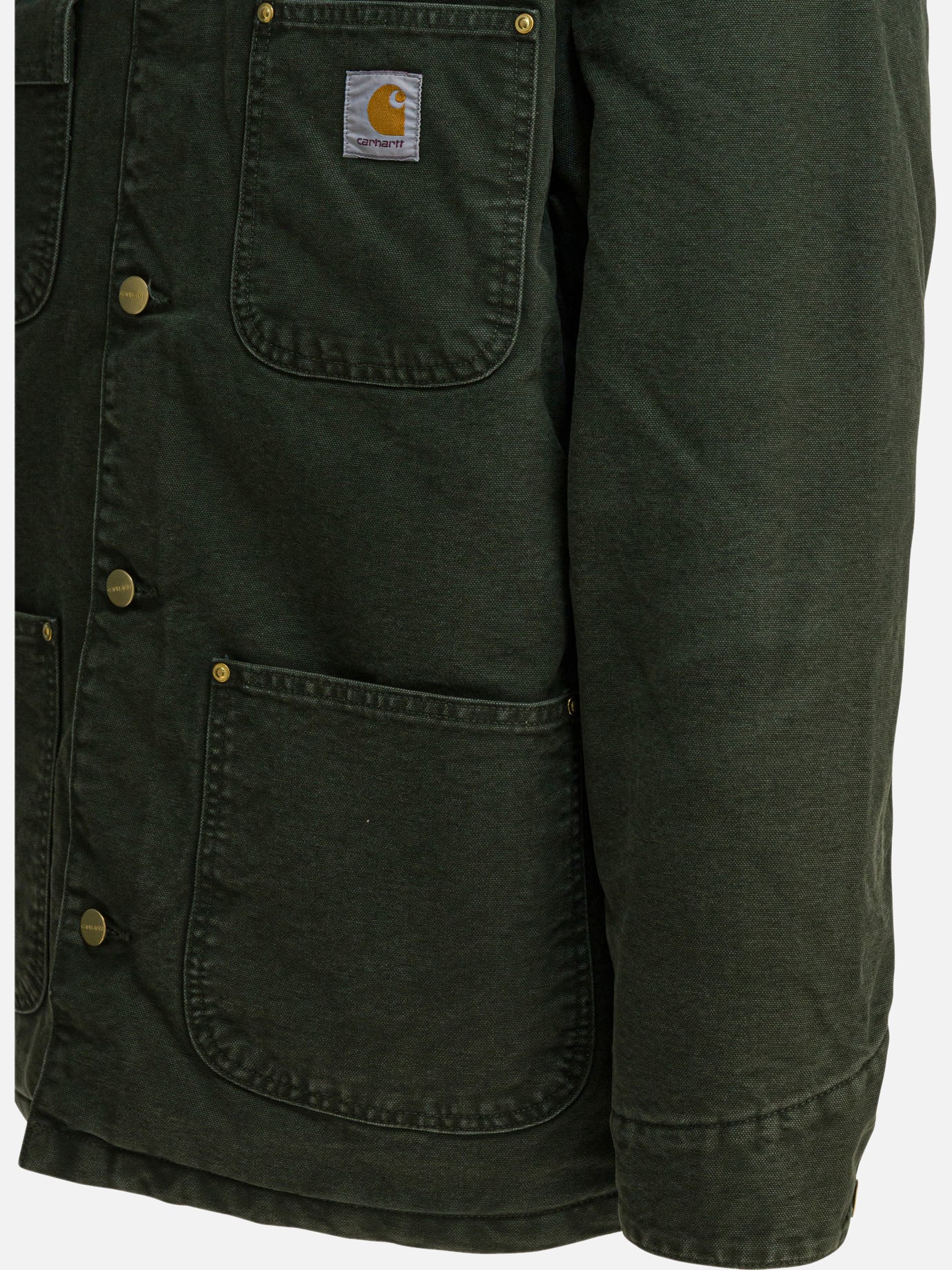 Quilted & Utility Jackets Solid colour  Green - Carhartt WIP Men | PDP | VIETTI Online Store | thumbnail_4