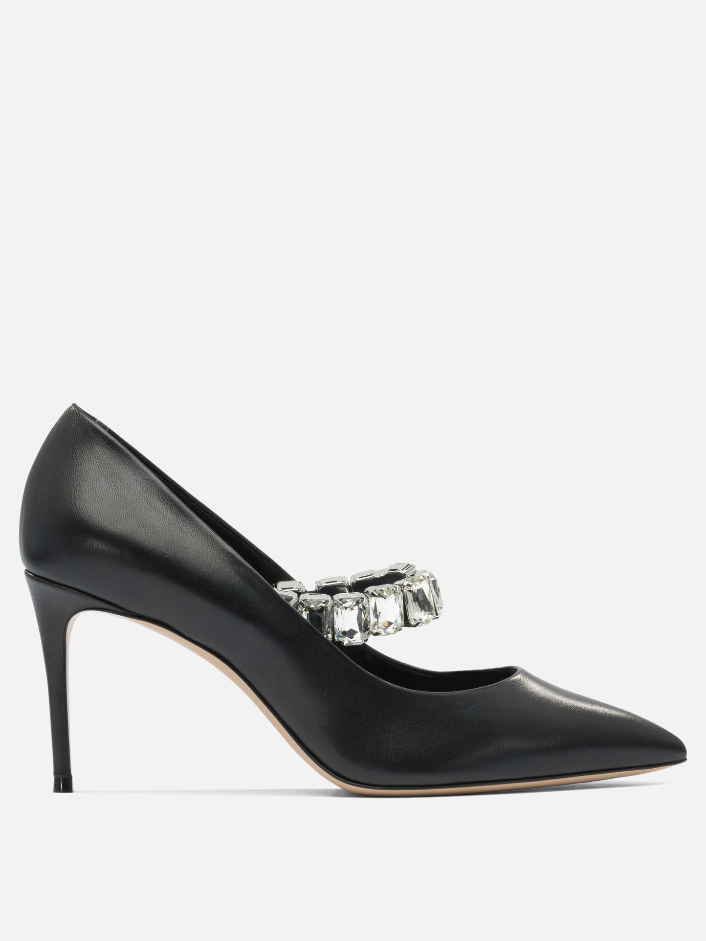Pumps 100% leather - 100% leather  Black - Casadei Women | PDP | VIETTI Online Store | thumbnail