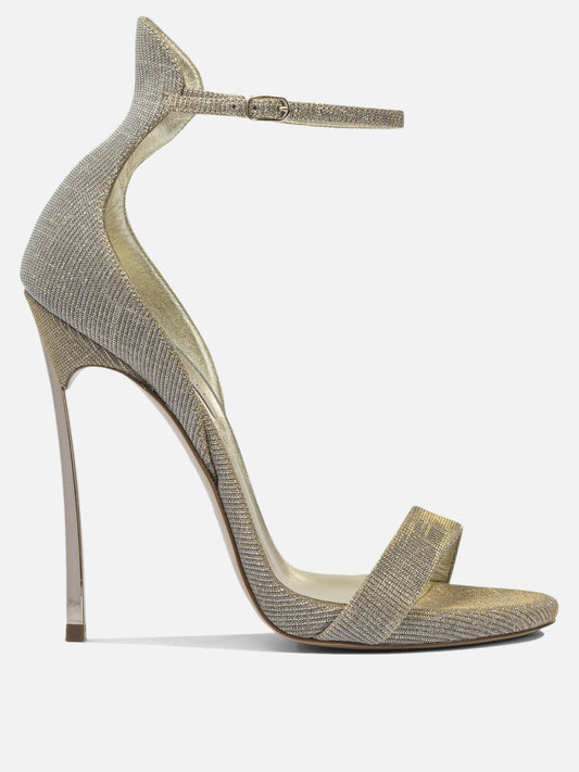 Heeled sandals 1LG50D125MTRINI  Silver - Casadei Women | PDP | VIETTI Online Store 
