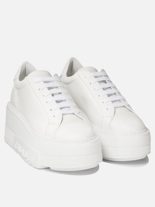 Low top sneakers 100% leather - 100% rubber  White - Casadei Women | PDP | VIETTI Online Store | 2
