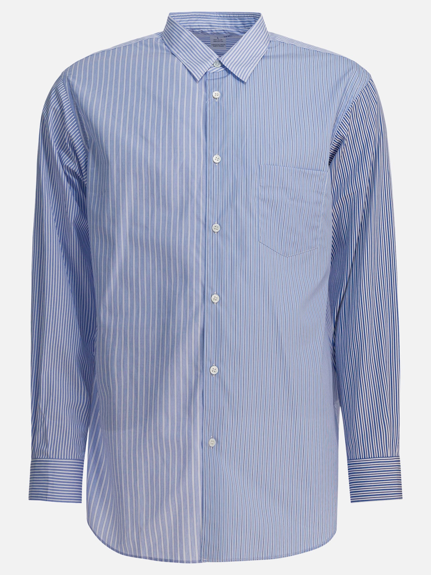 Casual shirts Striped  Light blue - Comme Des Garçons Forever Men | PDP | VIETTI Online Store | thumbnail