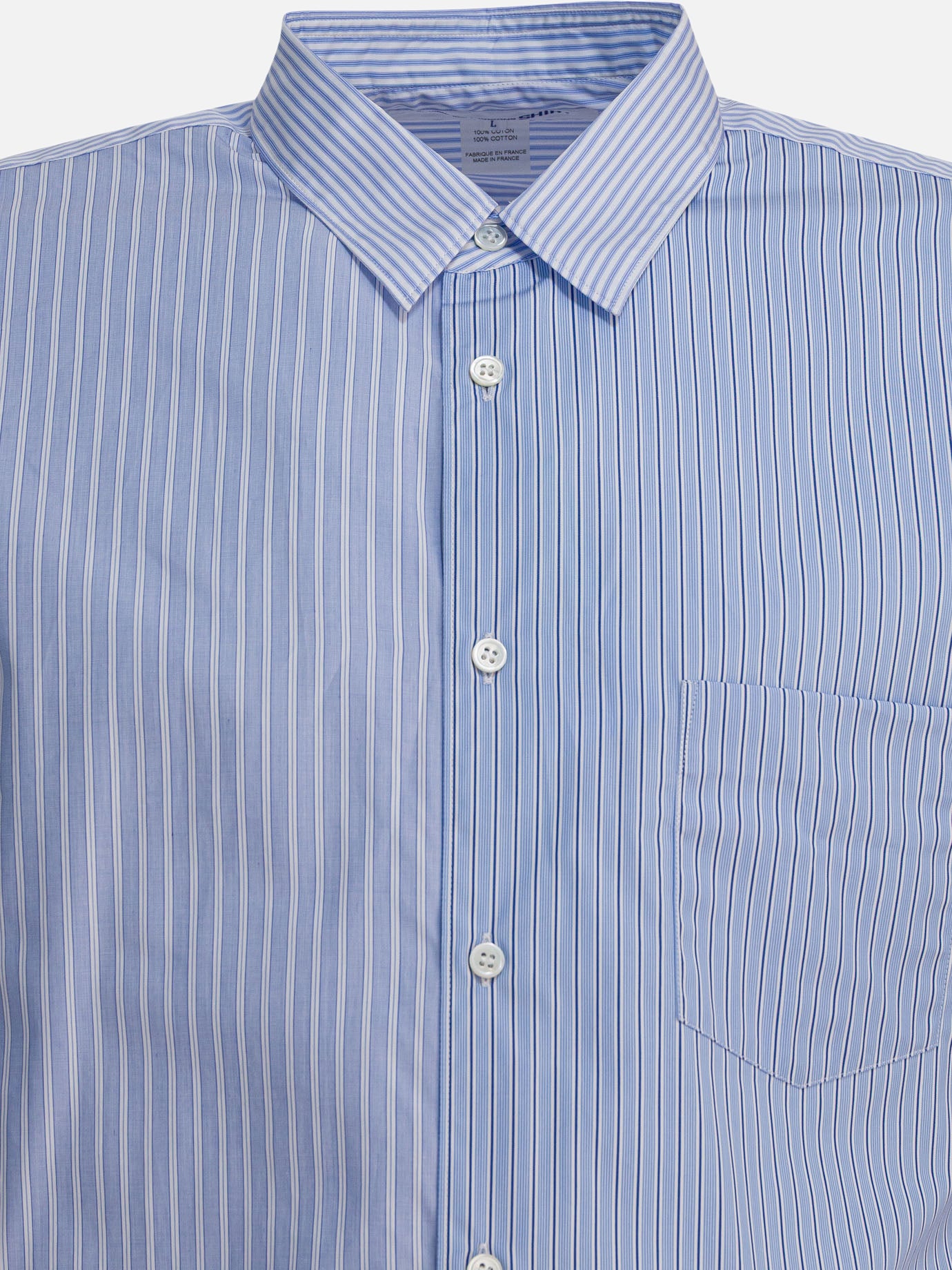 Casual shirts Striped  Light blue - Comme Des Garçons Forever Men | PDP | VIETTI Online Store | Zoom-Modal_3
