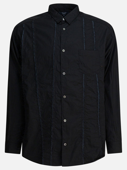 Casual shirts Embroidered  Black - Comme Des Garçons Homme Men | PLP | VIETTI Online Store 
