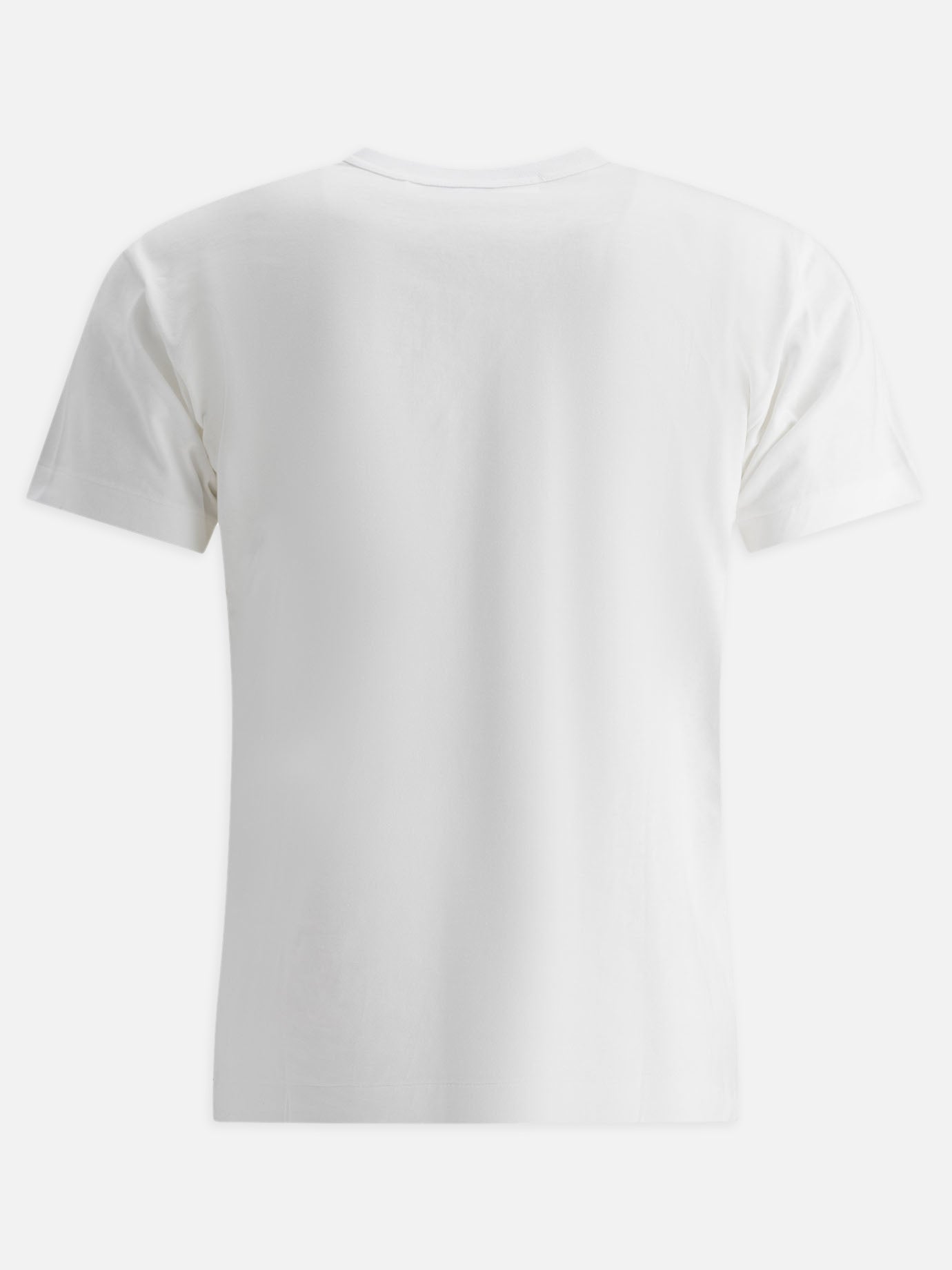 Crewneck t-shirts Logo  White - Comme Des Garçons Play Men | PDP | VIETTI Online Store | thumbnail_2