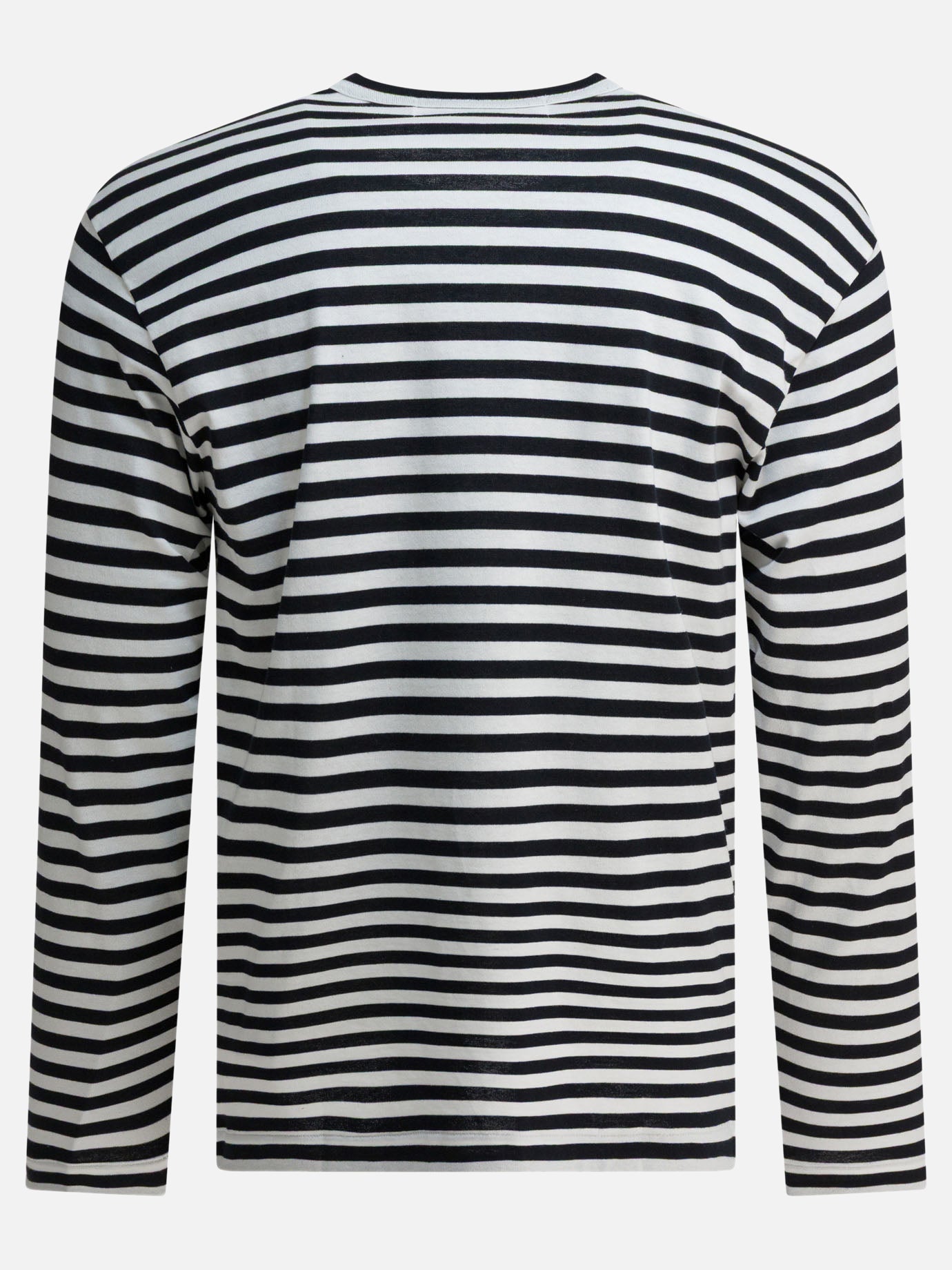 Crewneck t-shirts Striped  Black - Comme Des Garçons Play Men | PDP | VIETTI Online Store | Zoom-Modal_2
