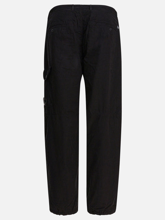 Cargo & parachute trousers Logo  Black - C.P. Company Men | PLP | VIETTI Online Store | 2
