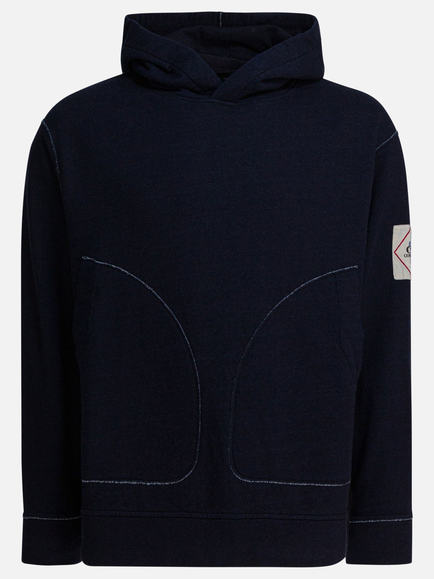 Hoodies Solid colour  Blue - C.P. Company Men | PDP | VIETTI Online Store | Zoom-Modal

