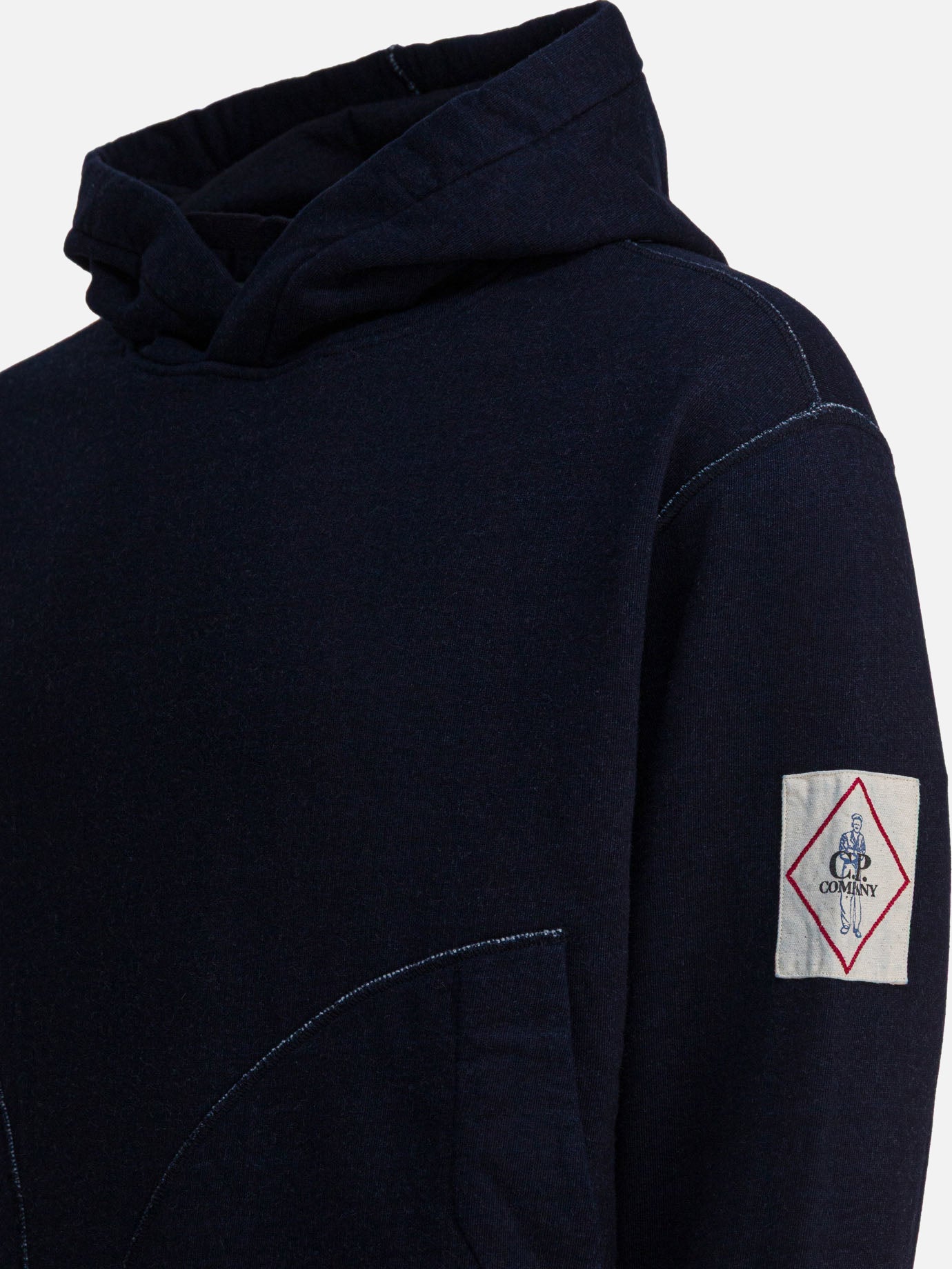Hoodies Solid colour  Blue - C.P. Company Men | PDP | VIETTI Online Store | Zoom-Modal_4
