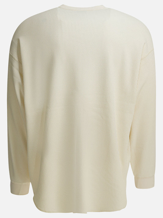 Crewneck t-shirts Solid colour  Beige - Daiwa Pier 39 Men | PLP | VIETTI Online Store | 2
