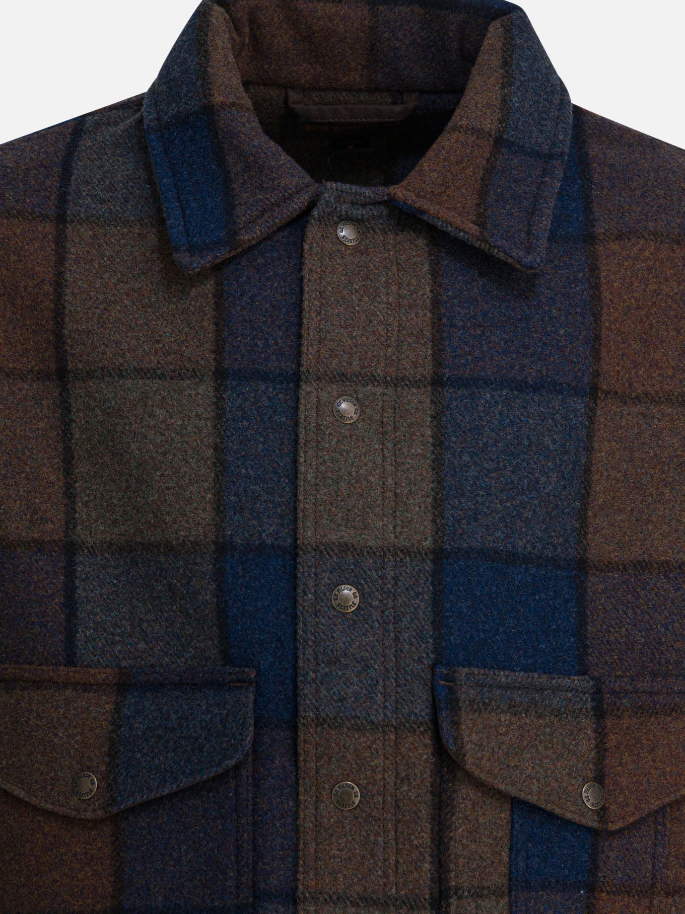 Fleece jackets Check  Blue - Filson Men | PDP | VIETTI Online Store | Zoom-Modal_3
