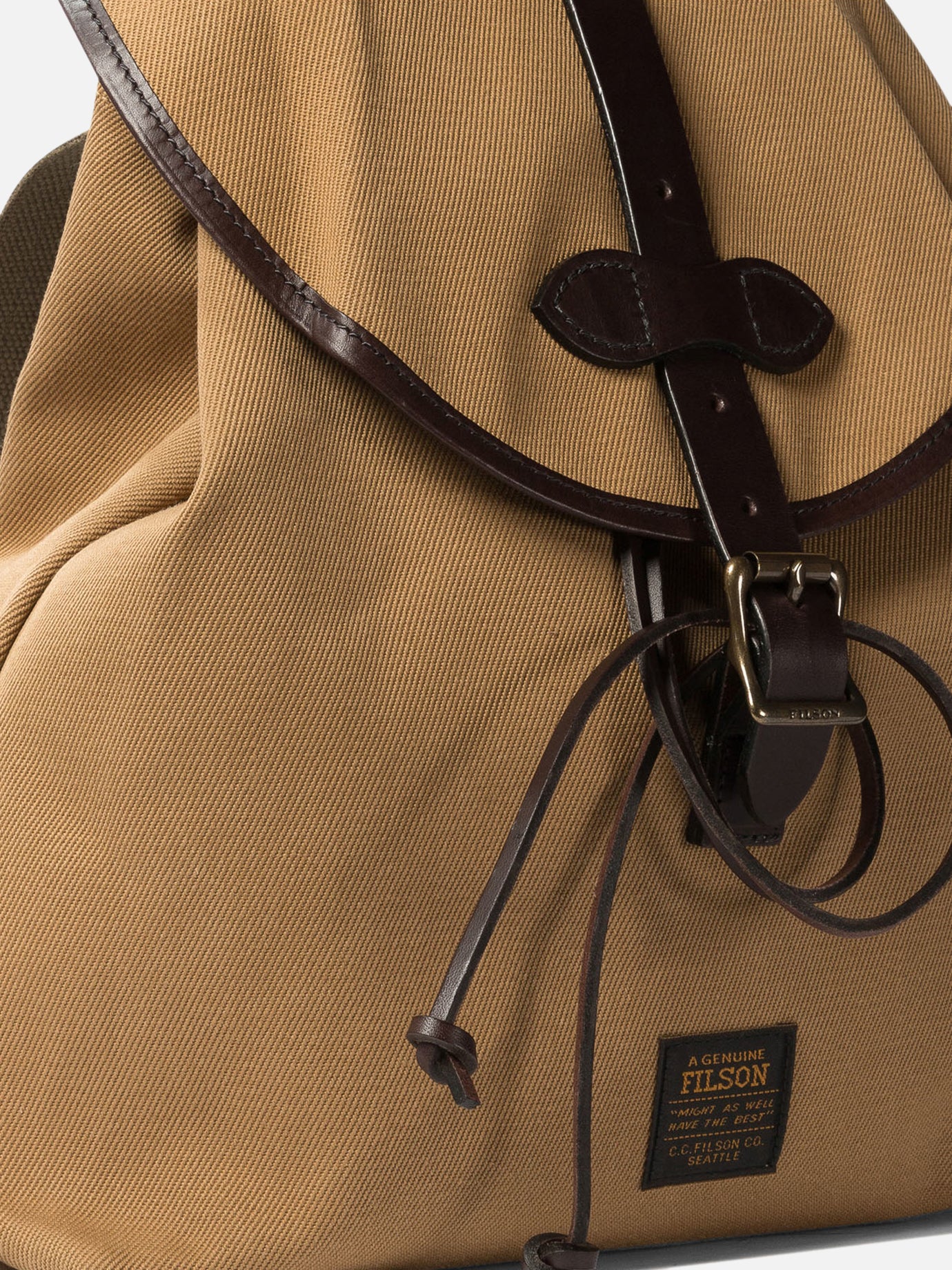 Casual backpacks 100% cotton  Brown - Filson Women | PDP | VIETTI Online Store | thumbnail_4