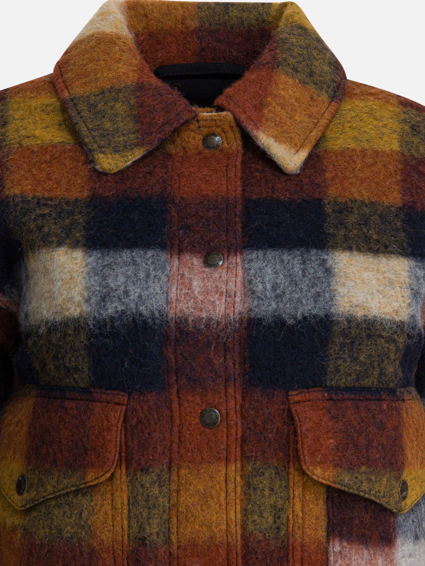 Overshirt jackets Check  Red - Filson Women | PDP | VIETTI Online Store | Zoom-Modal_3
