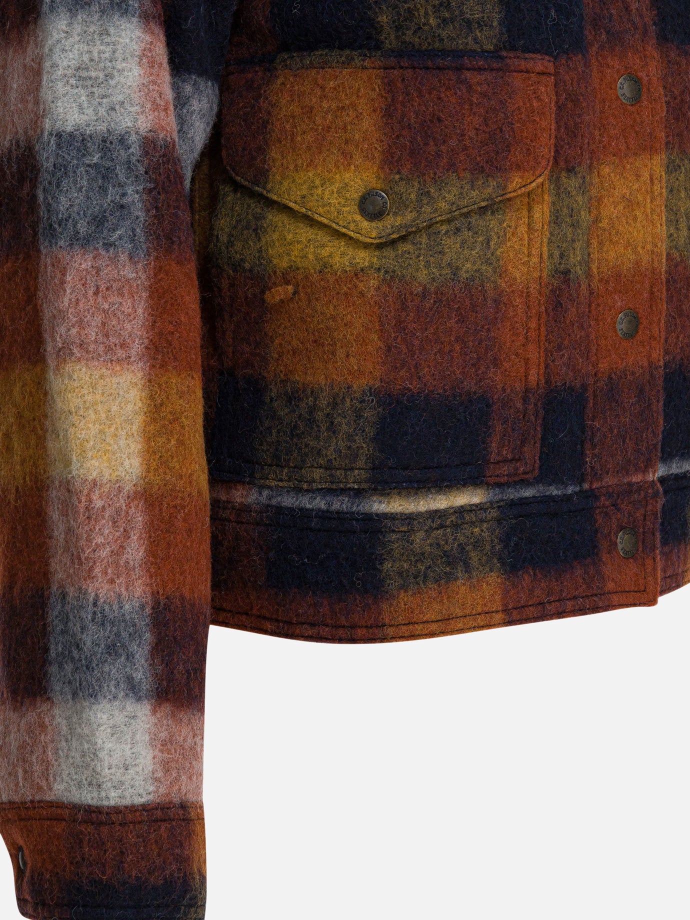 Overshirt jackets Check  Red - Filson Women | PDP | VIETTI Online Store | Zoom-Modal_4
