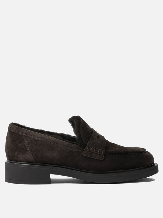 Loafers 100% calf leather - 100% rubber  Brown - Gianvito Rossi Women | PDP | VIETTI Online Store 
