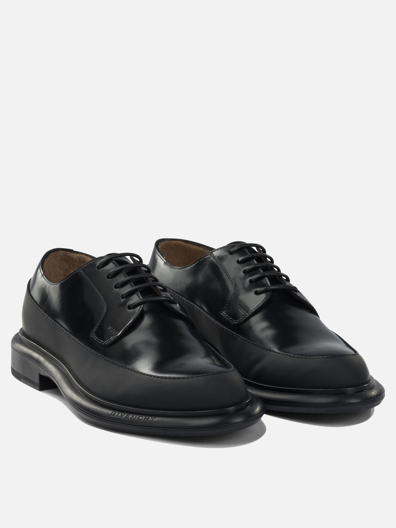 Derby 100% leather - 100% leather  Black - Givenchy Women | PDP | VIETTI Online Store | thumbnail_2