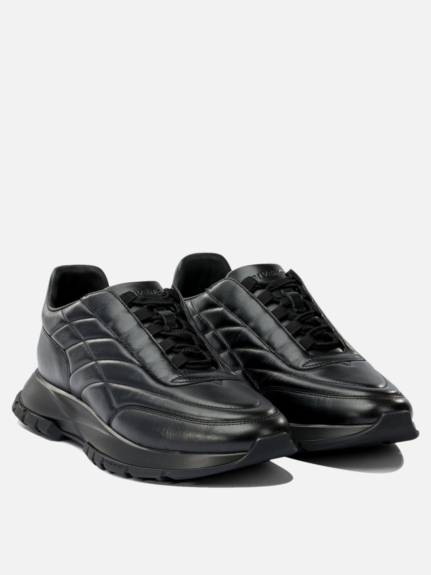 Low top sneakers 100% leather - 100% rubber  Black - Givenchy Men | PDP | VIETTI Online Store | Zoom-Modal_2
