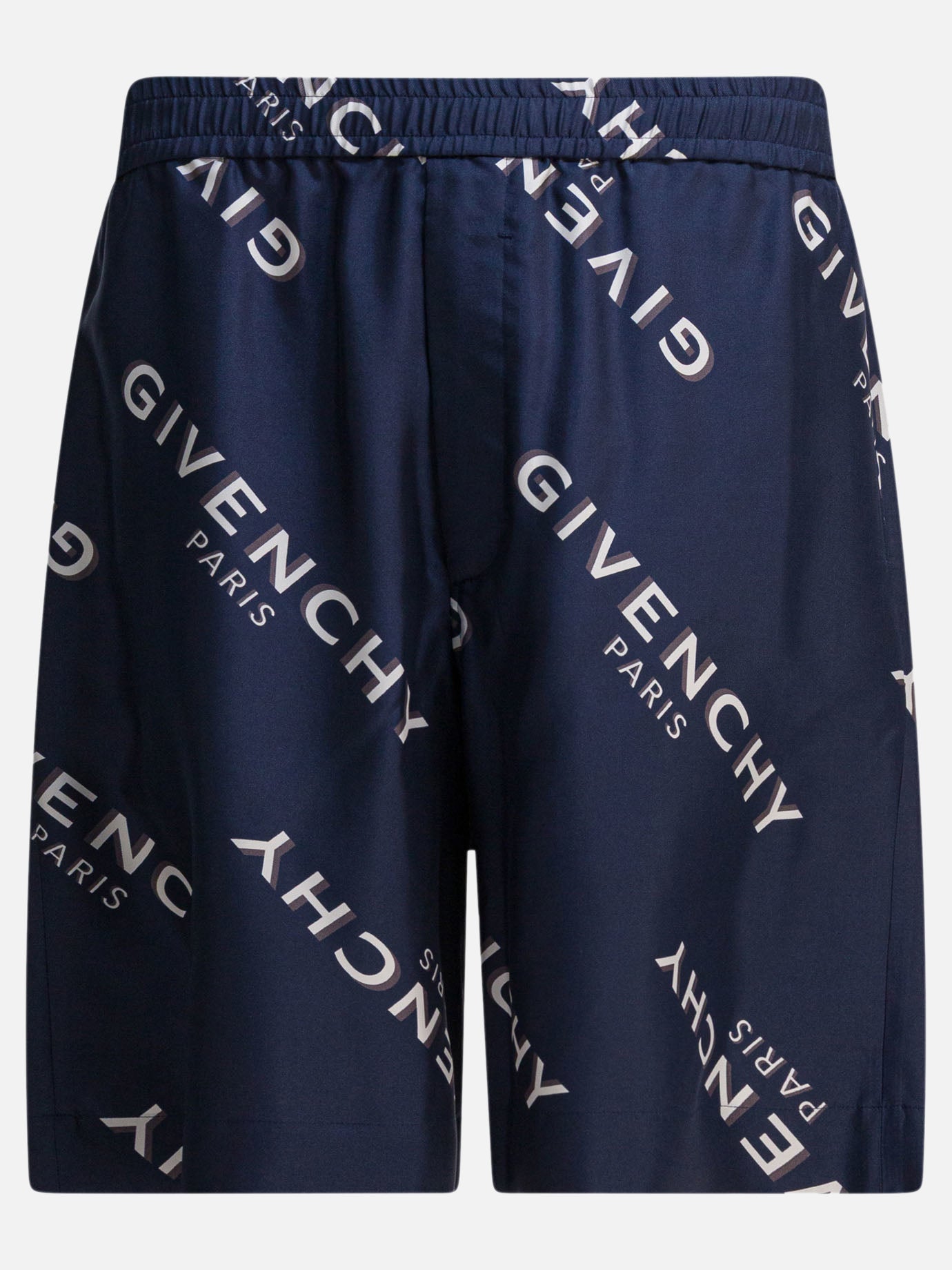 Drawstring shorts Logo  Blue - Givenchy Men | PDP | VIETTI Online Store | Zoom-Modal

