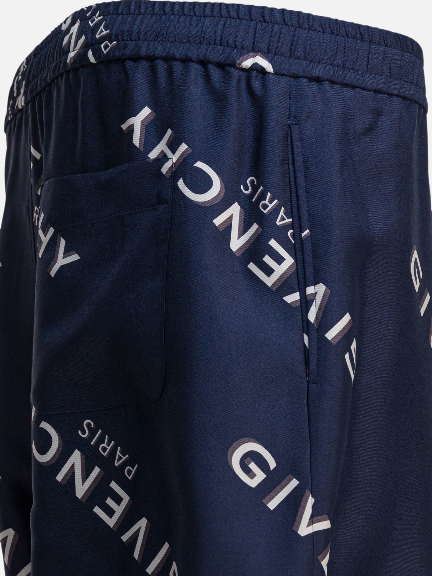 Drawstring shorts Logo  Blue - Givenchy Men | PDP | VIETTI Online Store | thumbnail_4