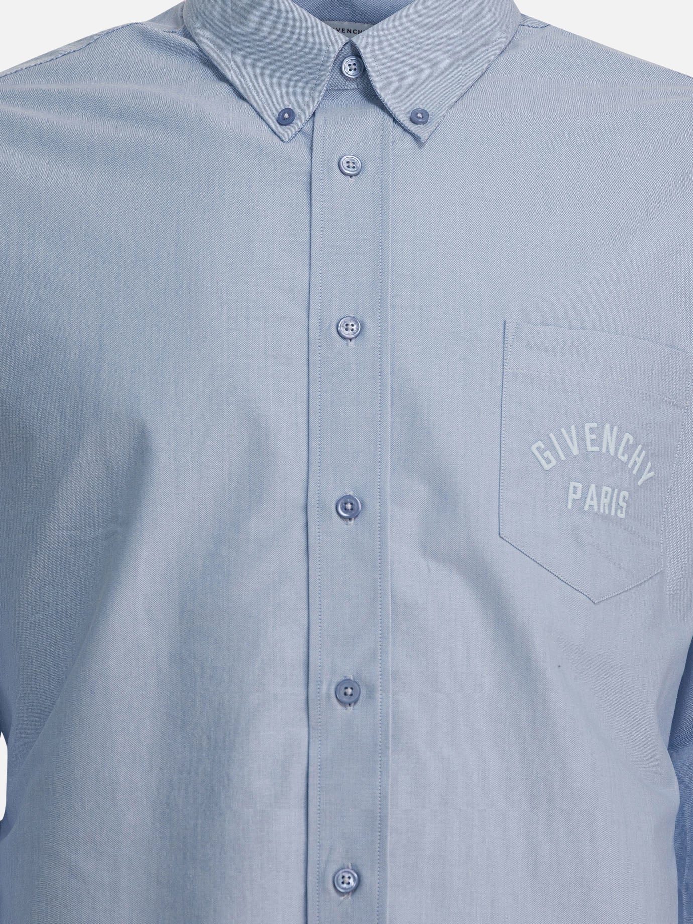 Casual shirts Logo  Light blue - Givenchy Men | PDP | VIETTI Online Store | Zoom-Modal_3
