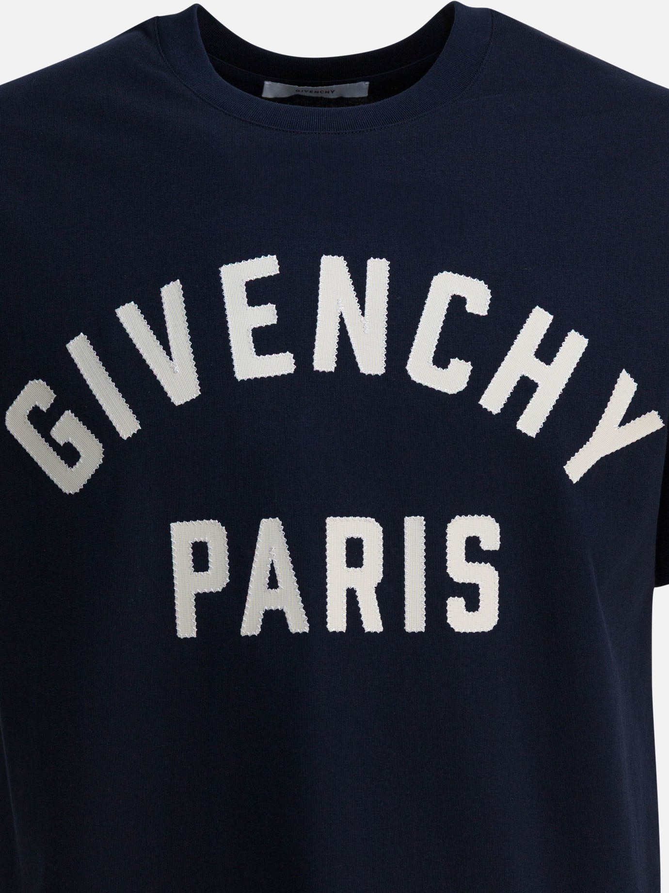 Crewneck t-shirts Logo  Blue - Givenchy Men | PDP | VIETTI Online Store | Zoom-Modal_3
