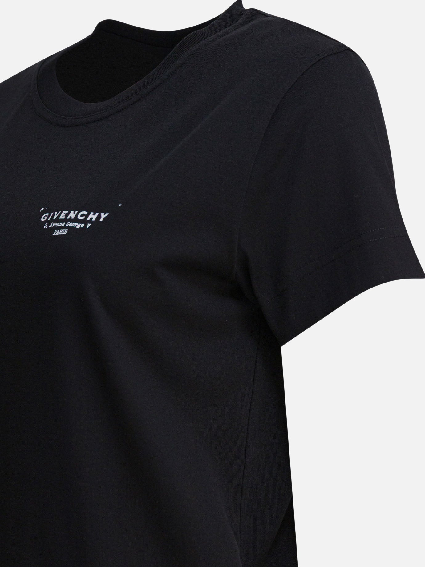 Crewneck t-shirts Logo  Black - Givenchy Women | PDP | VIETTI Online Store | Zoom-Modal_4
