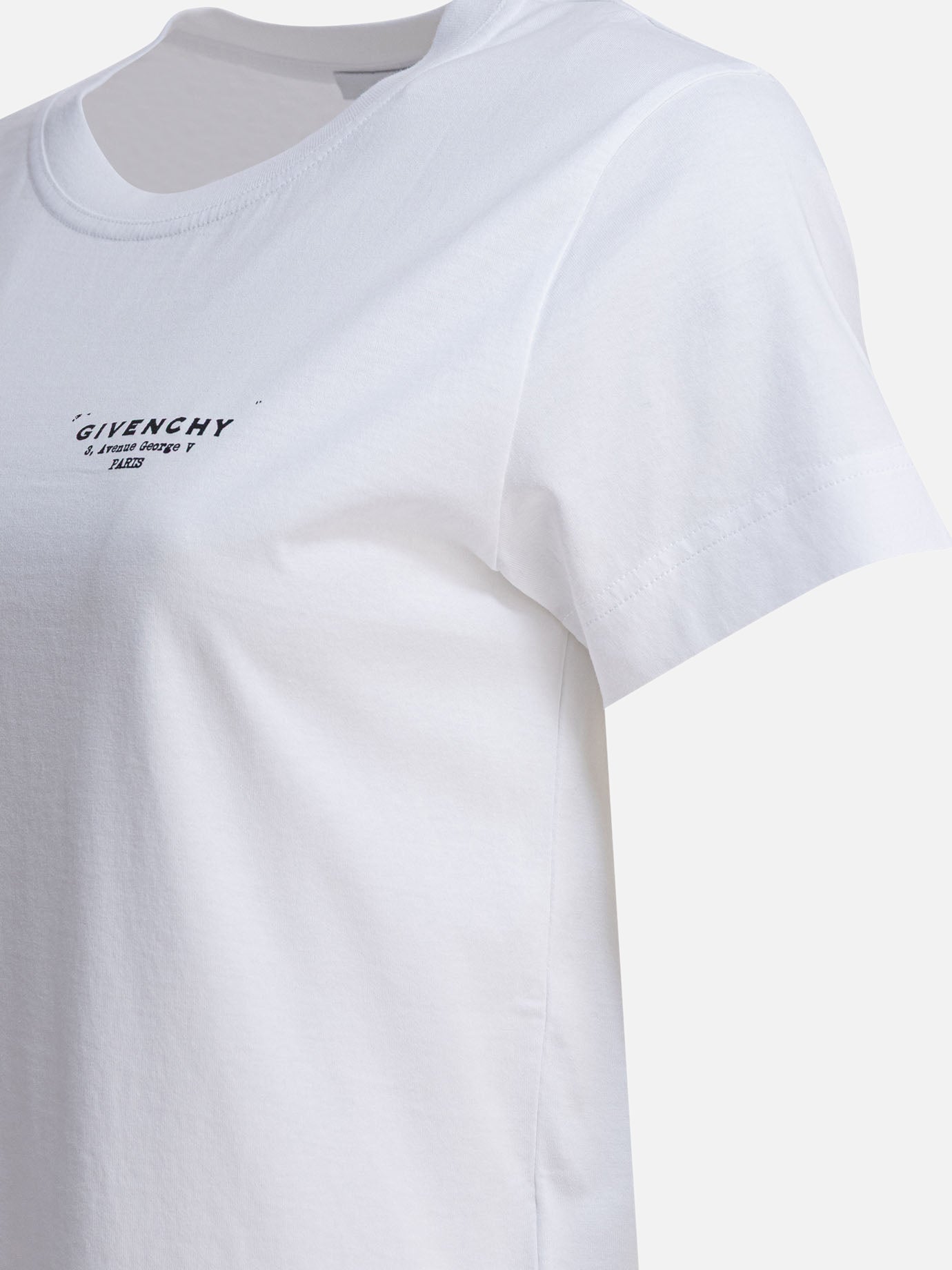 Crewneck t-shirts Logo  White - Givenchy Women | PDP | VIETTI Online Store | thumbnail_4