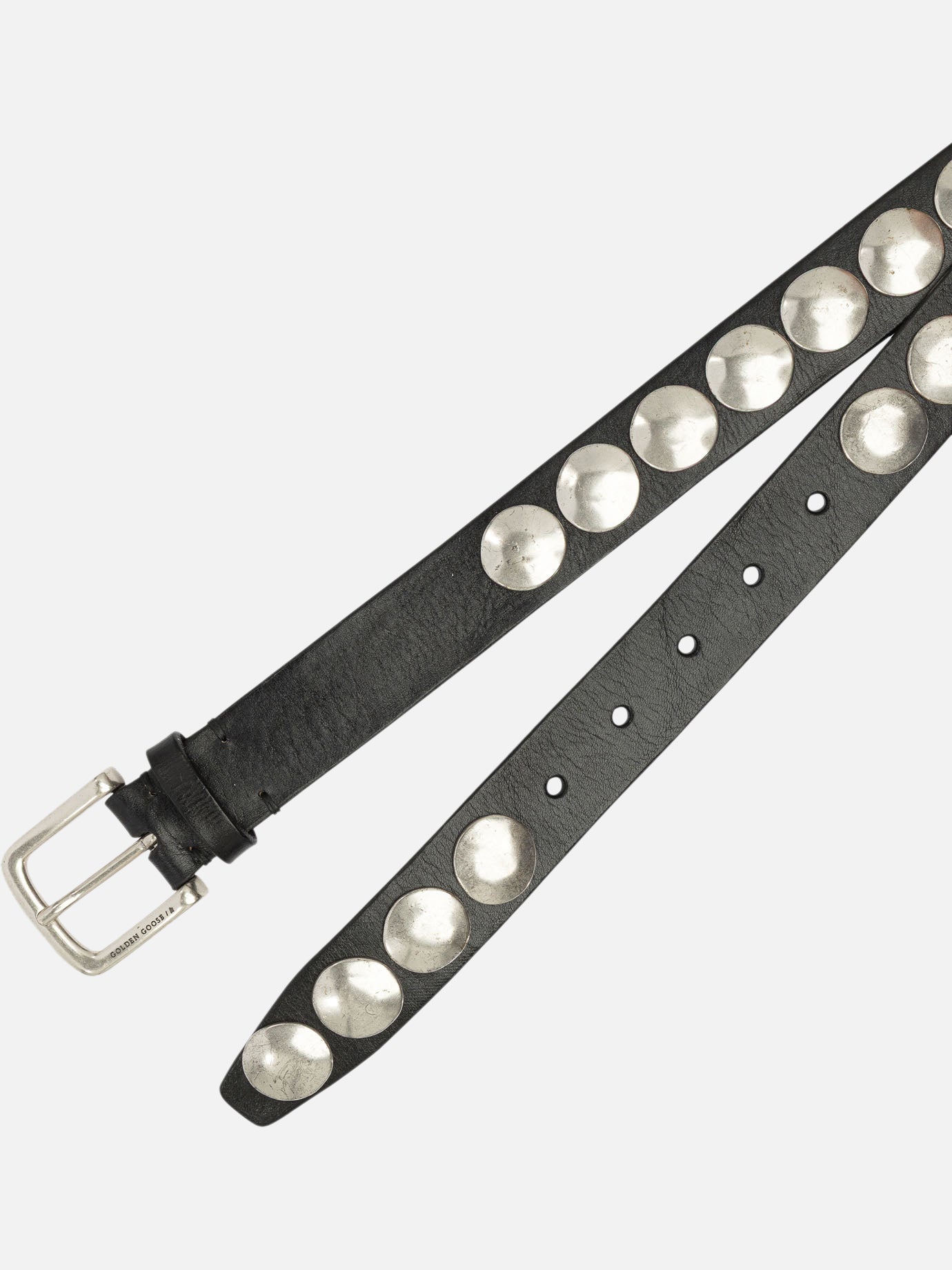 Leather belts 100% cow leather  Black - Golden Goose Women | PDP | VIETTI Online Store | thumbnail_2