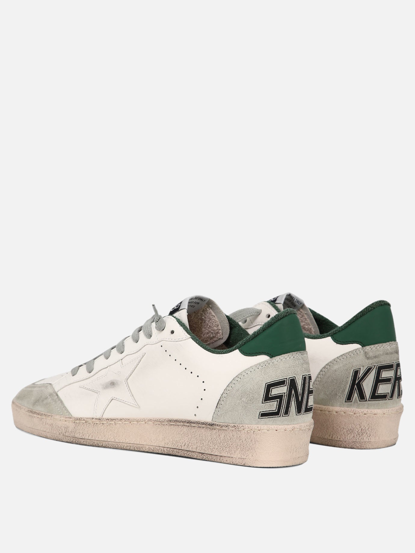 Low top sneakers 38% polyurethane 23% cow leather 22% cotton 17% cellulosa - 100% rubber  White - Golden Goose Men | PDP | VIETTI Online Store | thumbnail_4