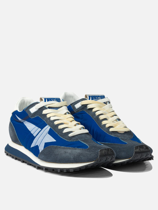 Low top sneakers 41% cow leather 18% polyamide 5% polyurethane 2% goat leather - 100% rubber  Blue - Golden Goose Men | PDP | VIETTI Online Store | 2
