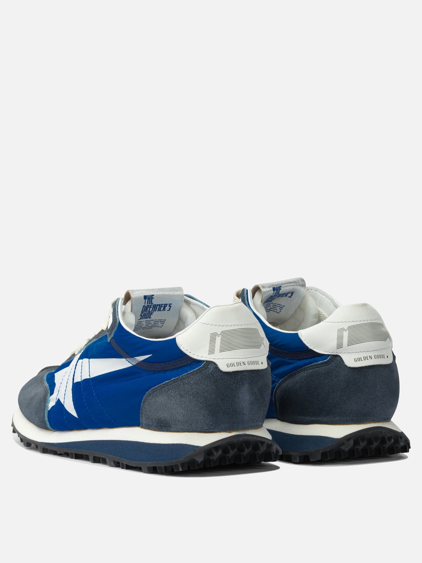 Low top sneakers 41% cow leather 18% polyamide 5% polyurethane 2% goat leather - 100% rubber  Blue - Golden Goose Men | PDP | VIETTI Online Store | thumbnail_4